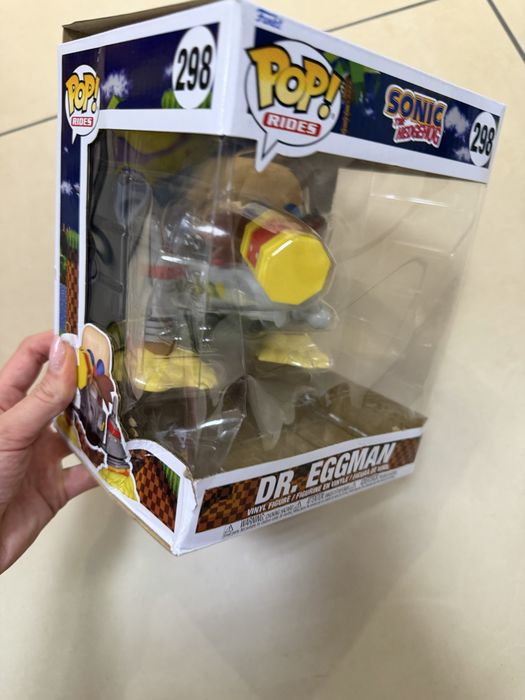 Funko Pop! Rides przedstawiająca Dr. Eggmana z gry Sonic the Hedgehog