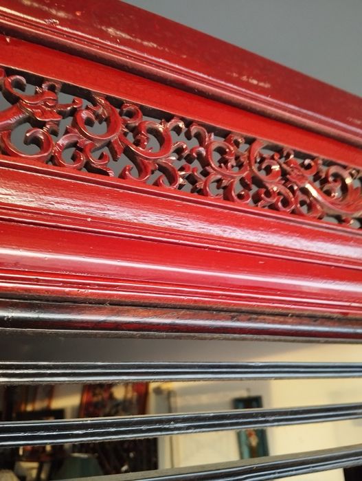 Biombo Chinês madeira maciço