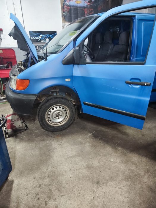 Mala porta traseira única tailgate de Vito w638