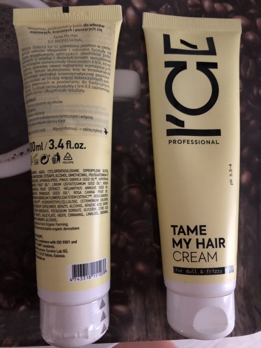 ICE Krem do włosów matowych, kręconych i puszących się,100ml