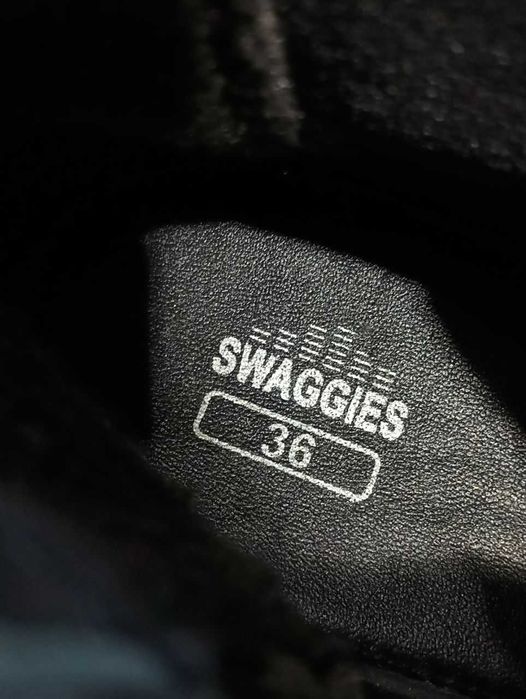 Кожаные детские ботинки челси Swaggies