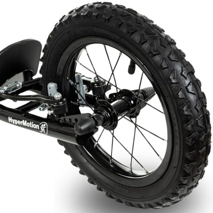 Hulajnoga Hypermotion VIVA 12 (pompowane koła 30cm) - Czarna