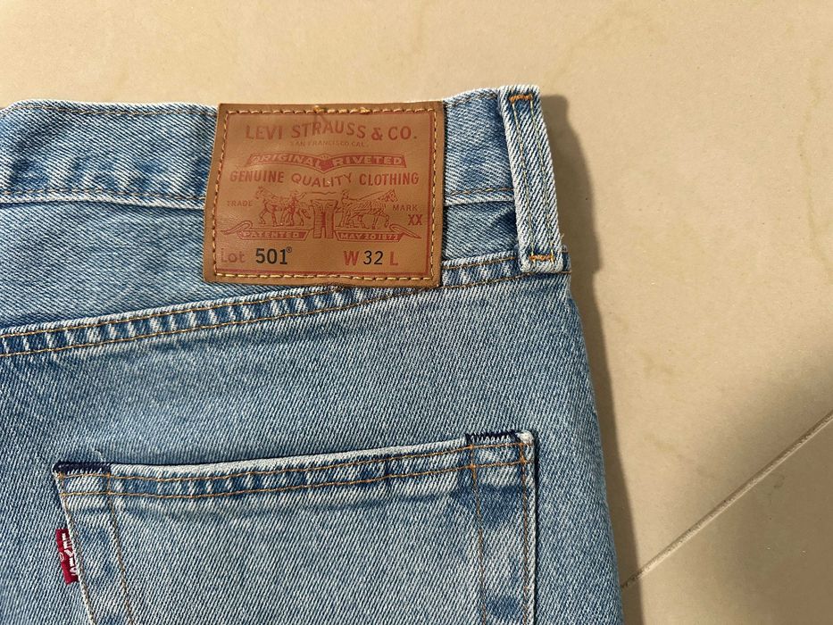 Levis 501 W32 Szorty Krótkie Spodenki Piękne