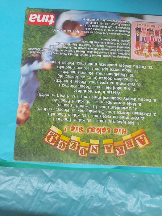 Płyty CD 3 sztuki dziecięce Arka Noego 2000rok
