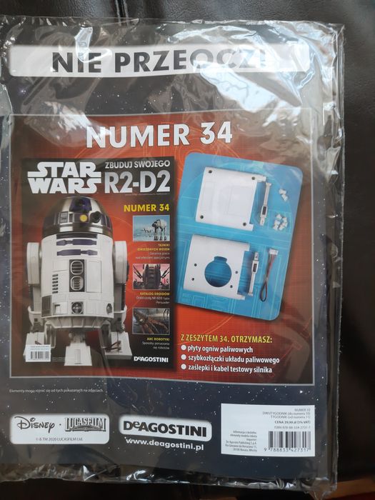 DeAGOSTINI STAR WARS 　34，50 Dla Ciebie wszystko - deagostini star wars - w kategorii