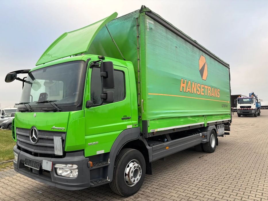 Mercedes-Benz ATEGO 1623 firanka , burty , winda (nie 1523, 1524, 1527, 1530, 1224, 1223) 2018 rok , (rama do zabudowy)  ATEGO 1623 (1523) firanka, winda , burty 2018
