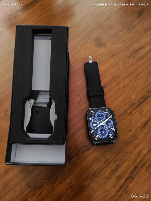 Smartwatch MT 61 Preto AMOLED Ultrafino