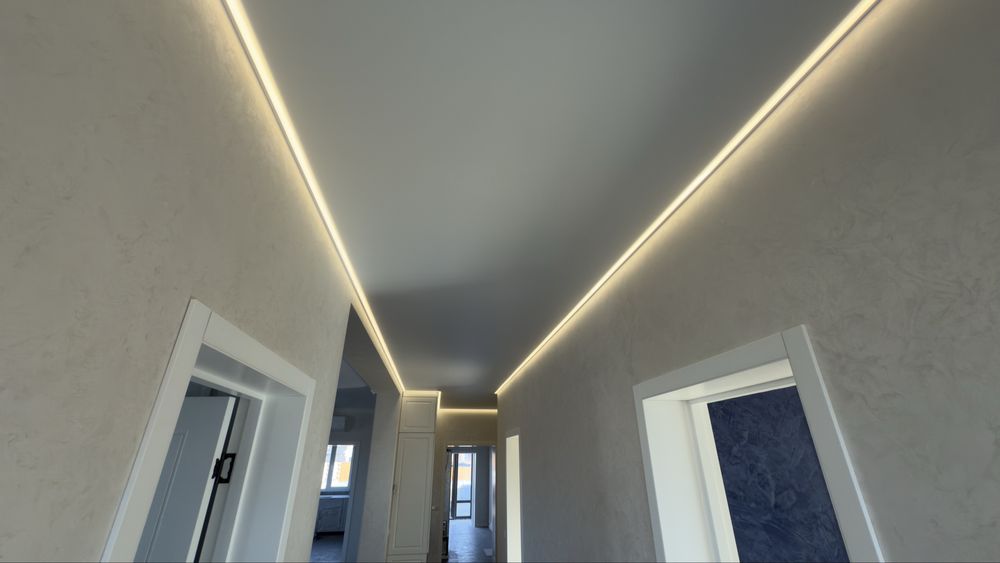 Натяжні стелі, натяжные потолки