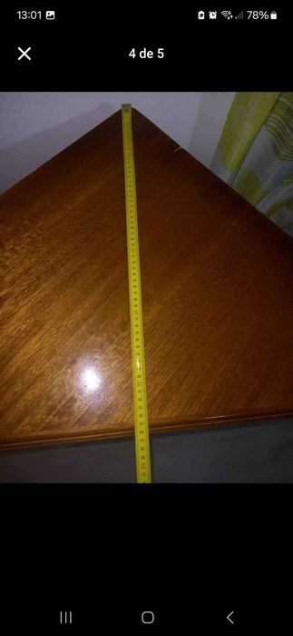 Movel de canto castanho