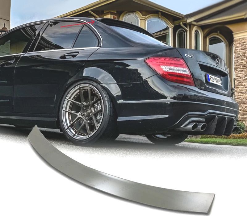 AILERON LIP SPOILER VIDRO TRASEIRO MERCEDES CLASE C W204 07-14 LOOK AMG