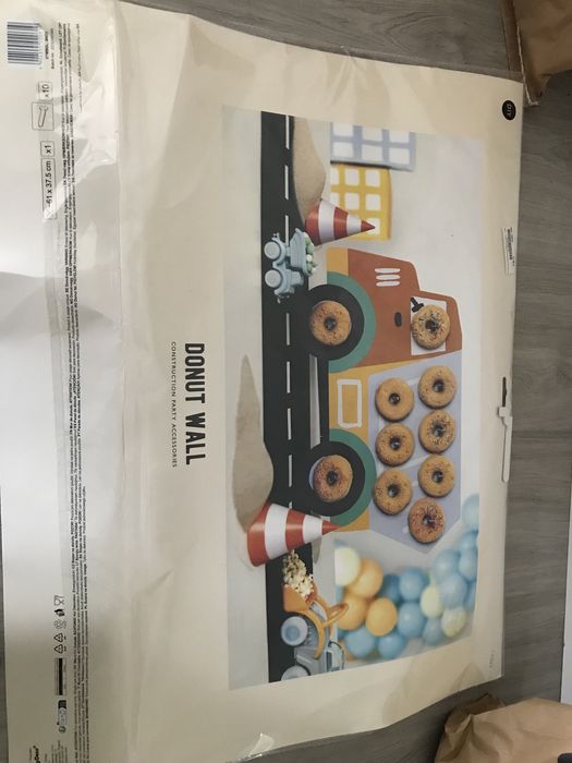 Camião para festa infantil (tema construção)