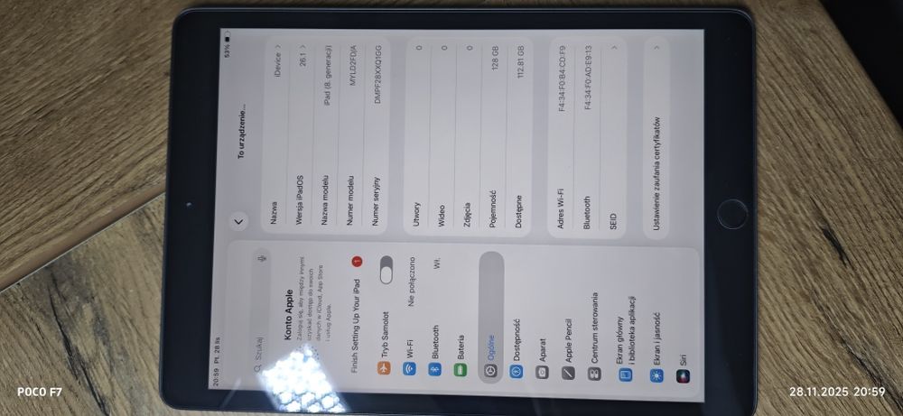 iPad 8 generacji 128GB