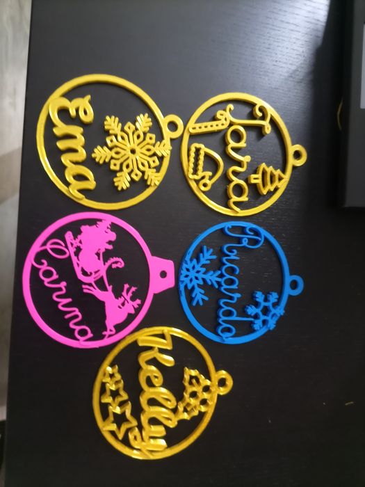 Bola/árvore natal personalizadas