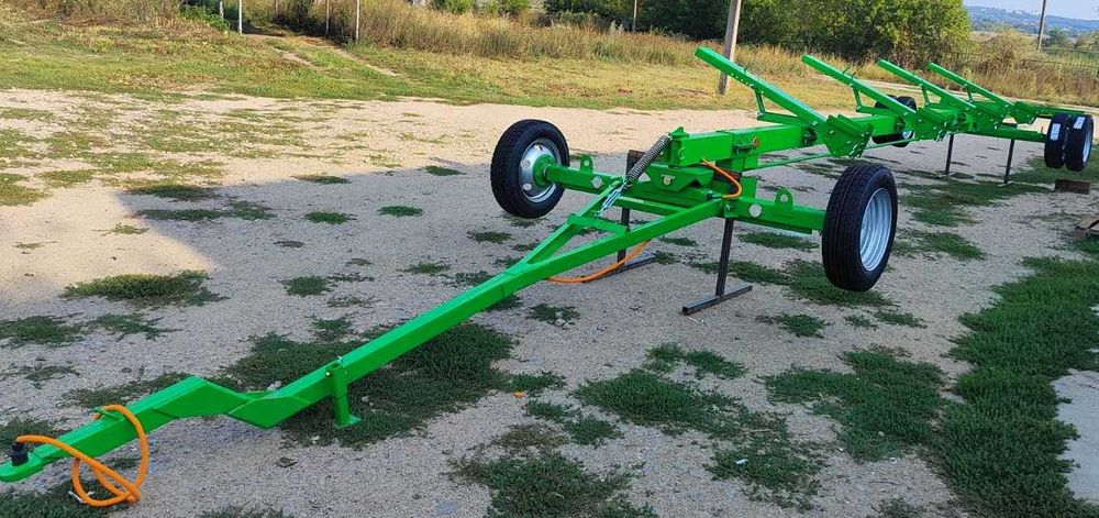 Візок для жниварки Тележка для жатки7-2 м уніерсальний наголовник