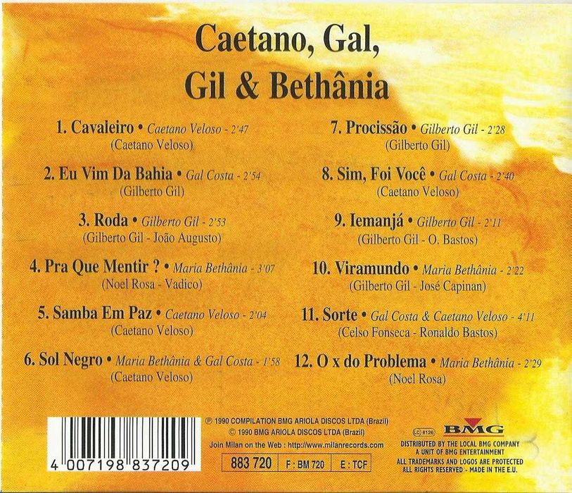 Caetano, Gal, Gil & Bethânia - Caetano, Gal, Gil & Bethânia64584220134785121