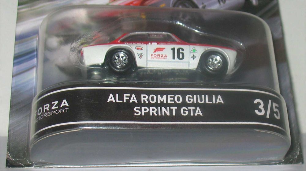 Hot Wheels - Alfa Romeo Giulia Sprint GTA - Forza Motorsport (2016)