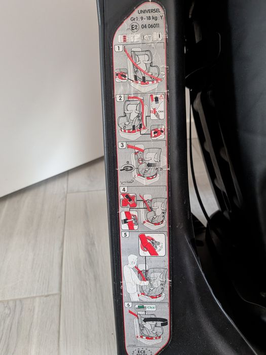 Cadeira auto 180° Bebé Confort sem isofix
