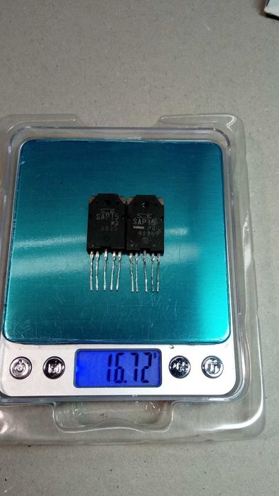 Складові транзистори  SANKEN SAP15P SAP15N. Б/В.