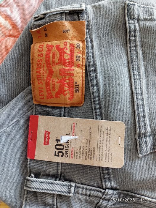 Levi's Novas ganga cinza Olivais •