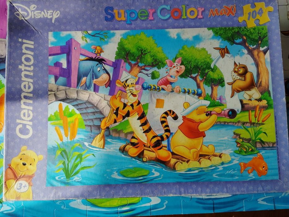 Puzzle Kubuś Puchatek 104 elementy