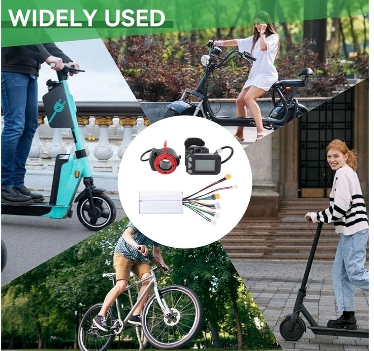 Kit controlador velocidade p Bi cicleta ou troti nete ou  scooter