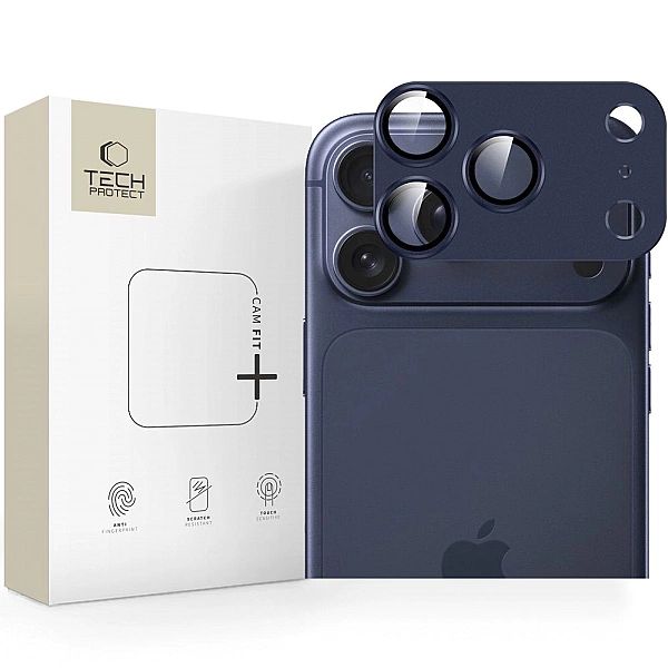 Osłona Aparatu Tech-Protect Camfull Fit+ Iphone 17 Pro Max Deep Blue