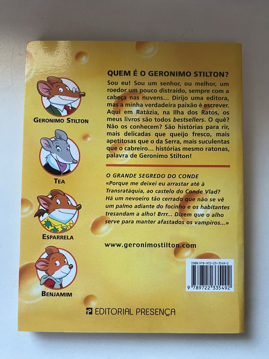 Geronimo Stilton o grande segredo do conde