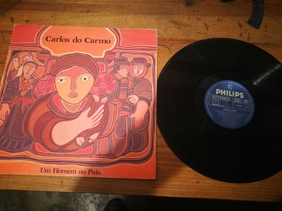 CARLOS DO CARMO  - Uu Homem No Pais  LP