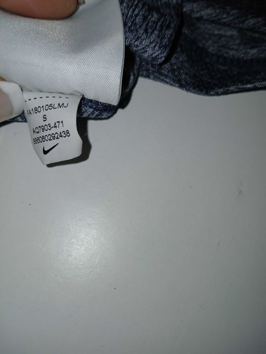 Grafitowa bluza treningowa Nike Running S nowa