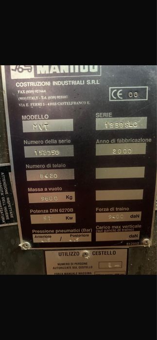 Manitou mvt 1330