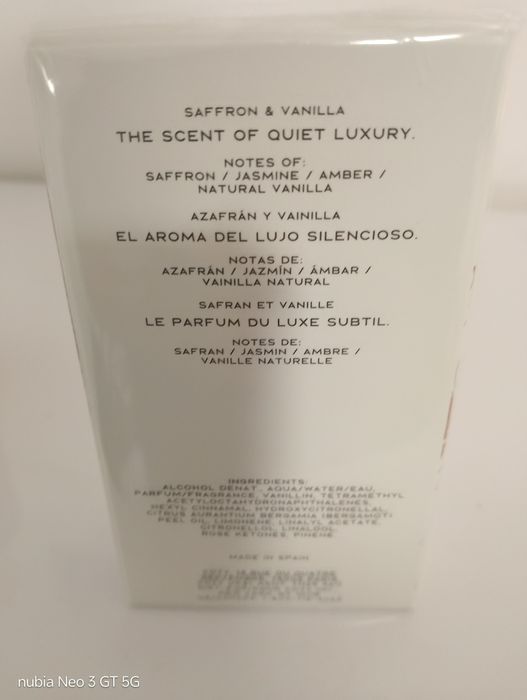 Saffron Vanilla EDP 50 ml