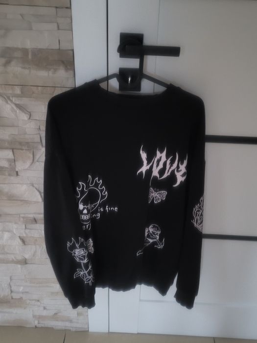Bluza czarna młodzieżowa
