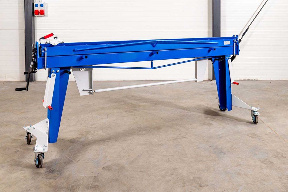 Giętarka wyginarka do blachy 2m +nóż+rysik dekarski OLMET M40x2200