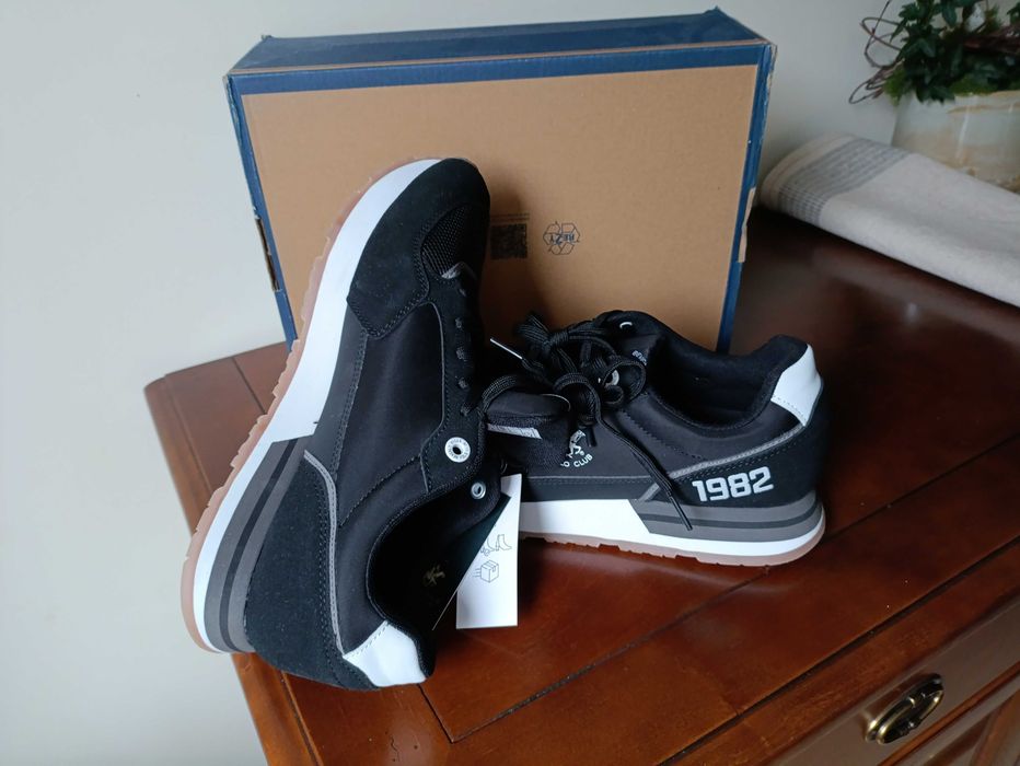 (r. 43 - 27,9 cm) Nowe BEVERLY HILLS POLO CLUB czarne nike