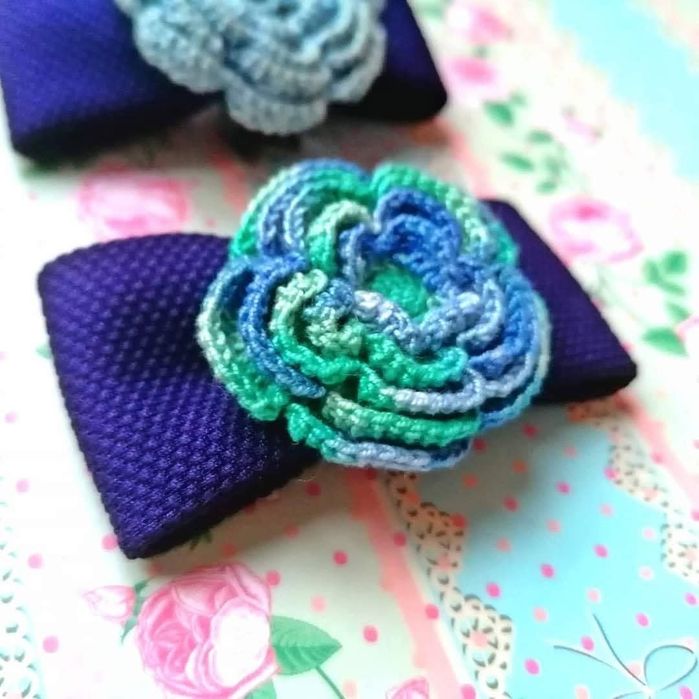 Gancho com flores