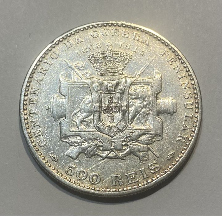 Manuel II Coin - 500 Reis 1910