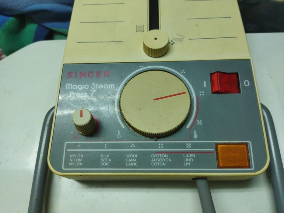Maquina de passar a ferro a vapor, singer magic steam press 7