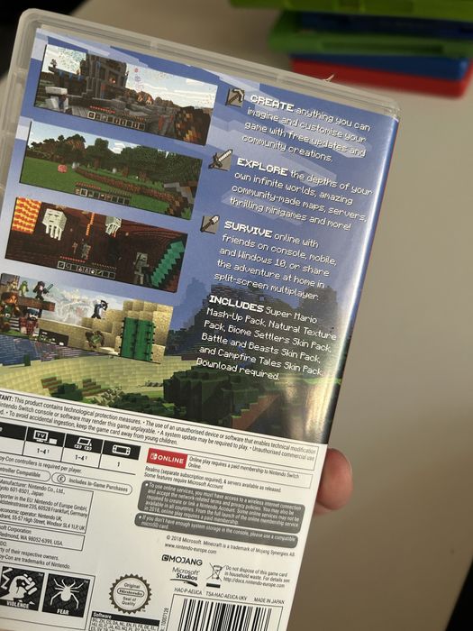 Minecraft nintendo switch