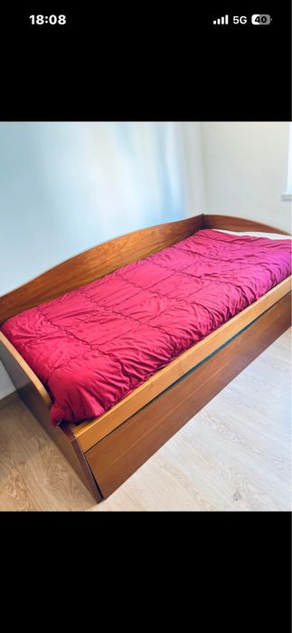 Cama  Dupla EM Madeira