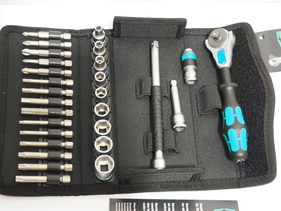 Wera zestaw bity nasadki klucze 8100 SA 6 grzechotka 1/4''