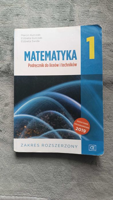 Matematyka podręcznik + Zbiór zadań do klasy 1