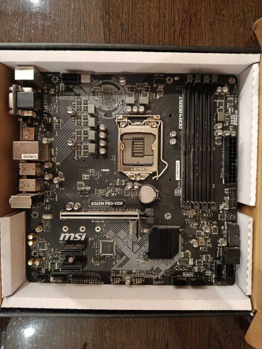 Материнська плата msi B365M PRO-VDH