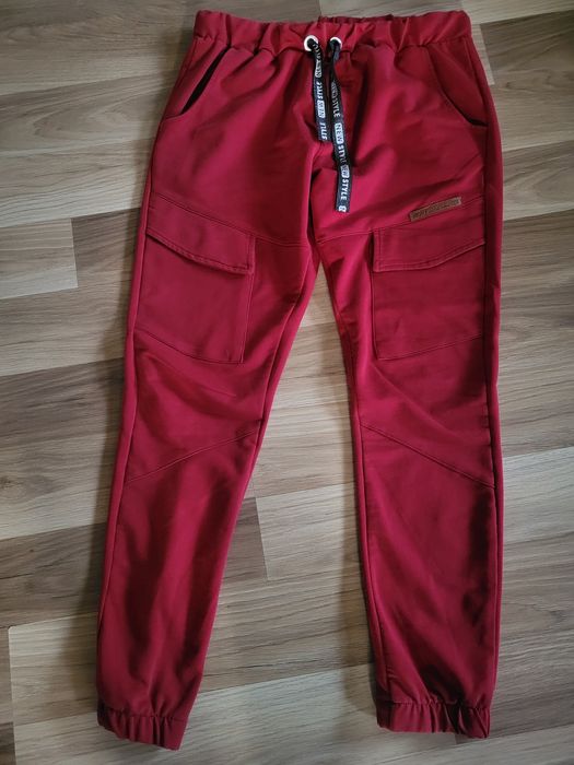 Dres czerwony bawełniany S/M