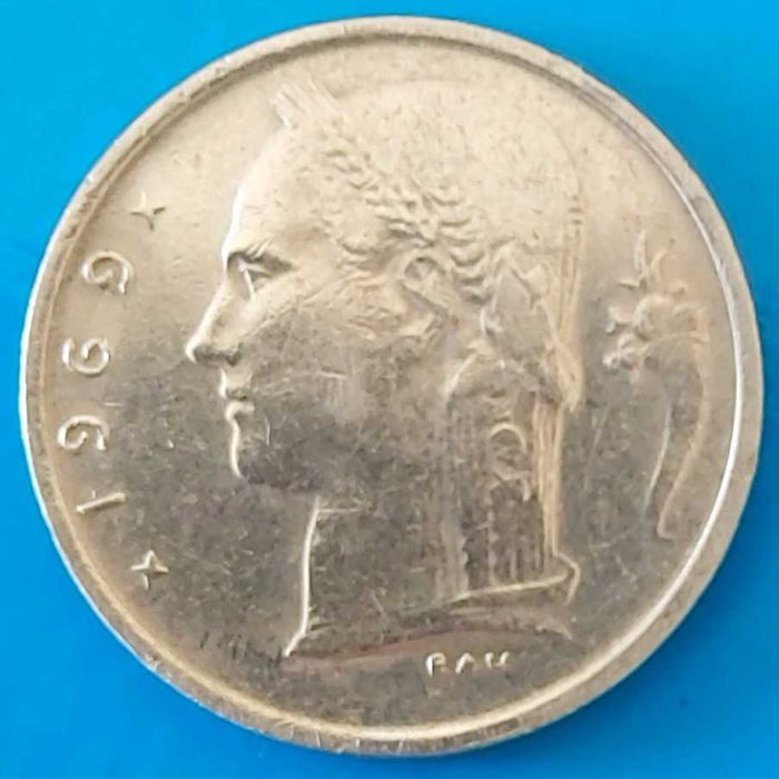 1 Franco de 1969, da Bélgica