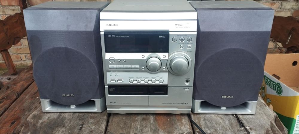 Wieża AIWA NSX-R11 + kolumny – do naprawy

Opis:
Sprzedam wieżę AIWA N