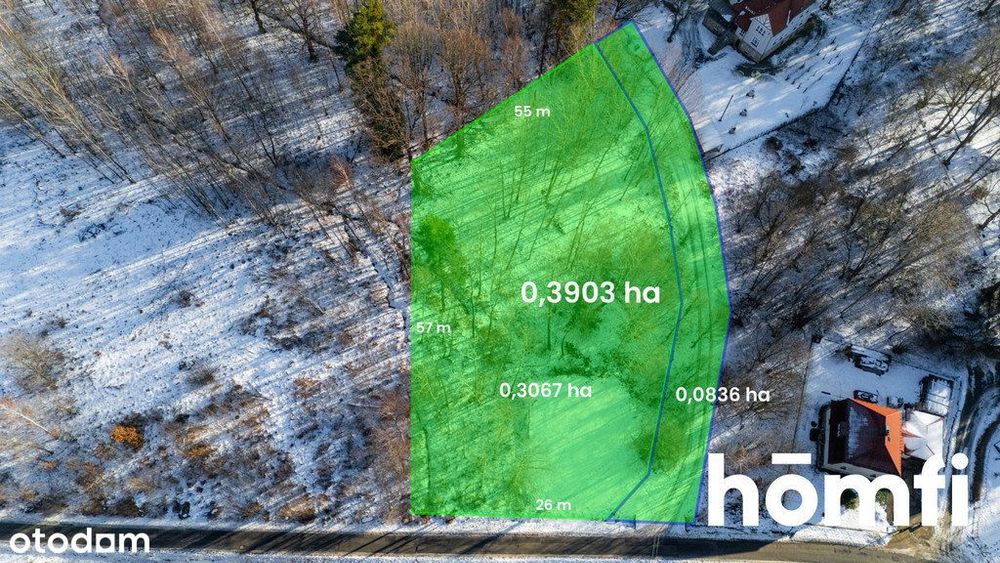 Działka Inwestycyjna | Projekt - Osada Domków