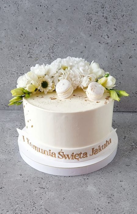 Komunia tort komunijny