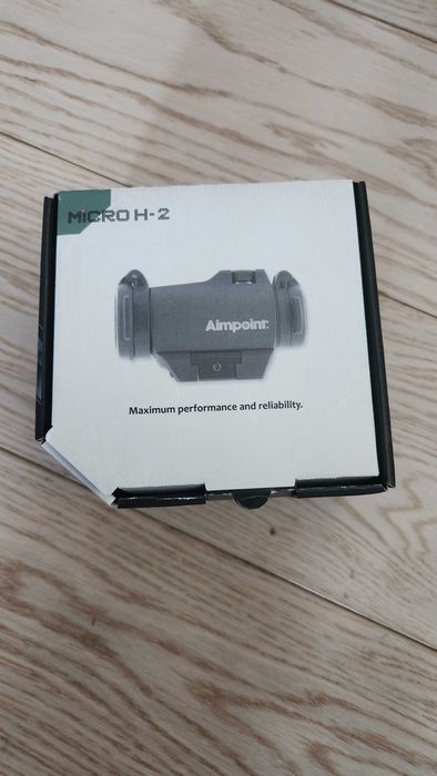 [NOWY] Kolimator Aimpoint Micro H-2 2MOA z montażem Picatinny / Weaver (200185)