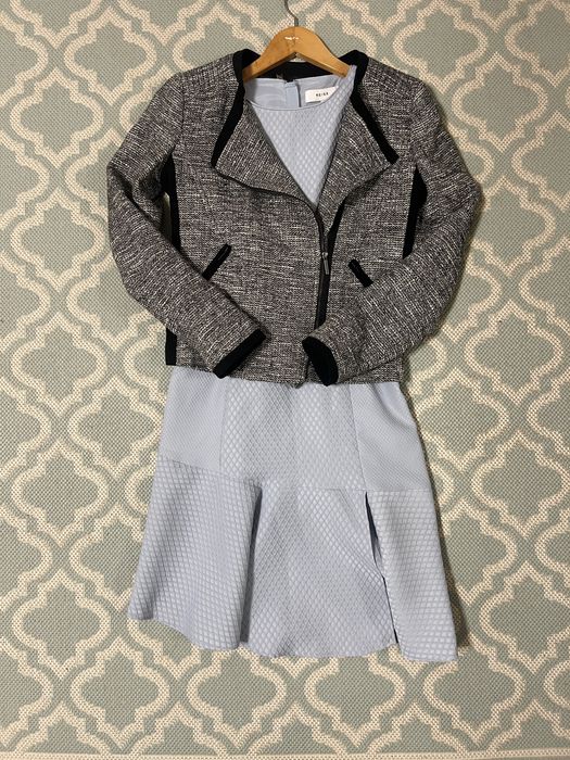 Сукня Reiss і кардіган піджак Max Mara