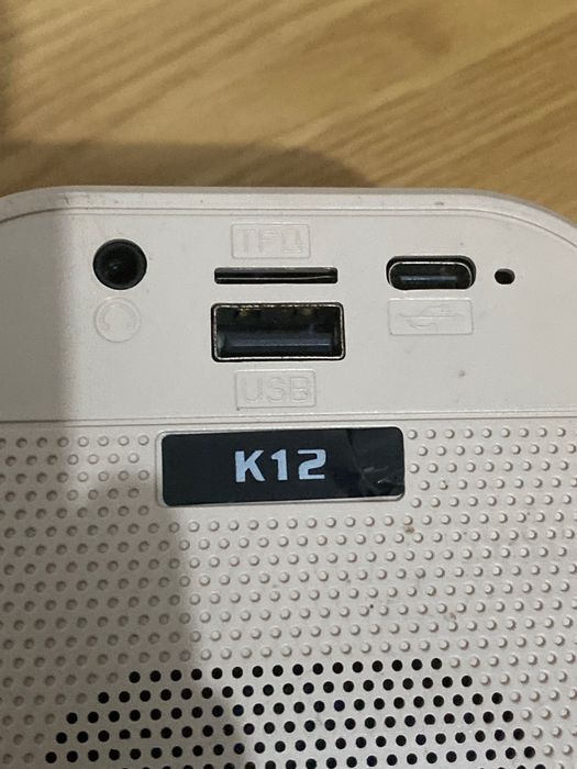 Caixa de som de karaoke infantil